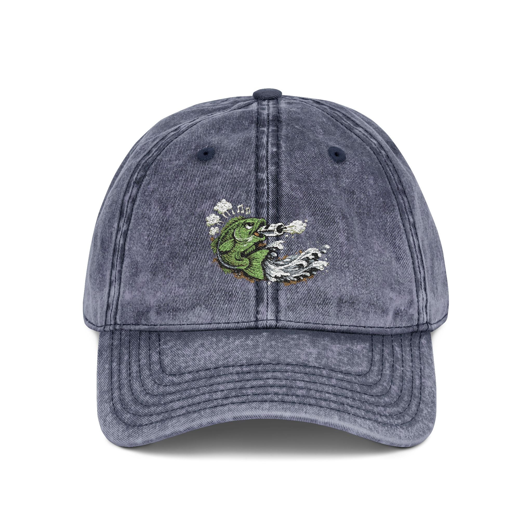 Vintage Embroidered "Fish Whistle Dre Cap"