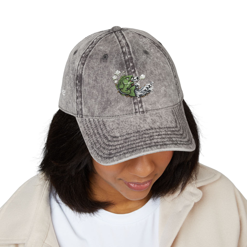 Vintage Embroidered "Fish Whistle Dre Cap"