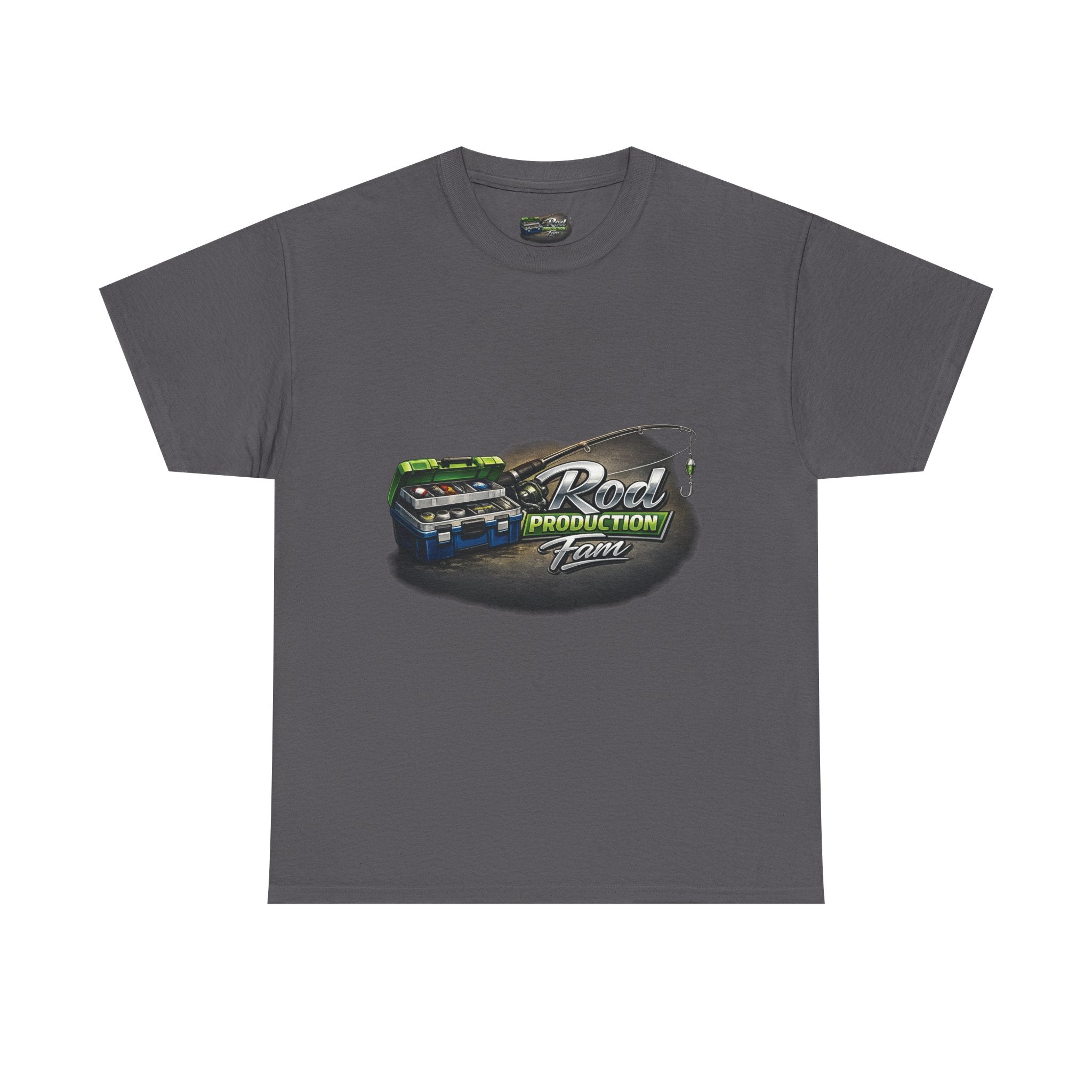 Copy of Fish Whistle Tee — “Rod Production Tee” Graphic T-Shirt