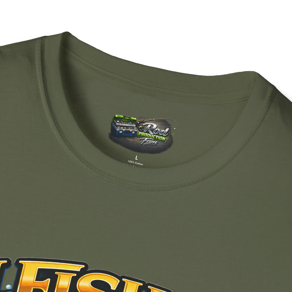 Fishing T-Shirt – "I Fish for Reel" Graphic Tee