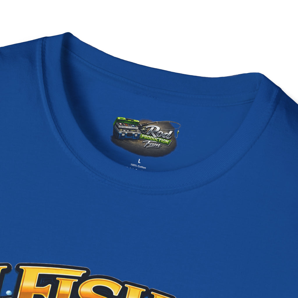 Fishing T-Shirt – "I Fish for Reel" Graphic Tee