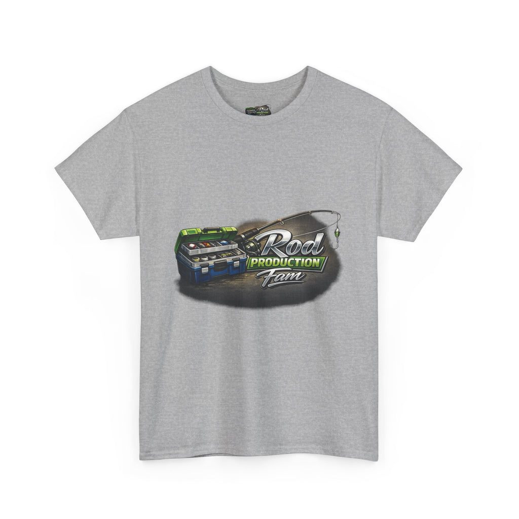 Copy of Fish Whistle Tee — “Rod Production Tee” Graphic T-Shirt