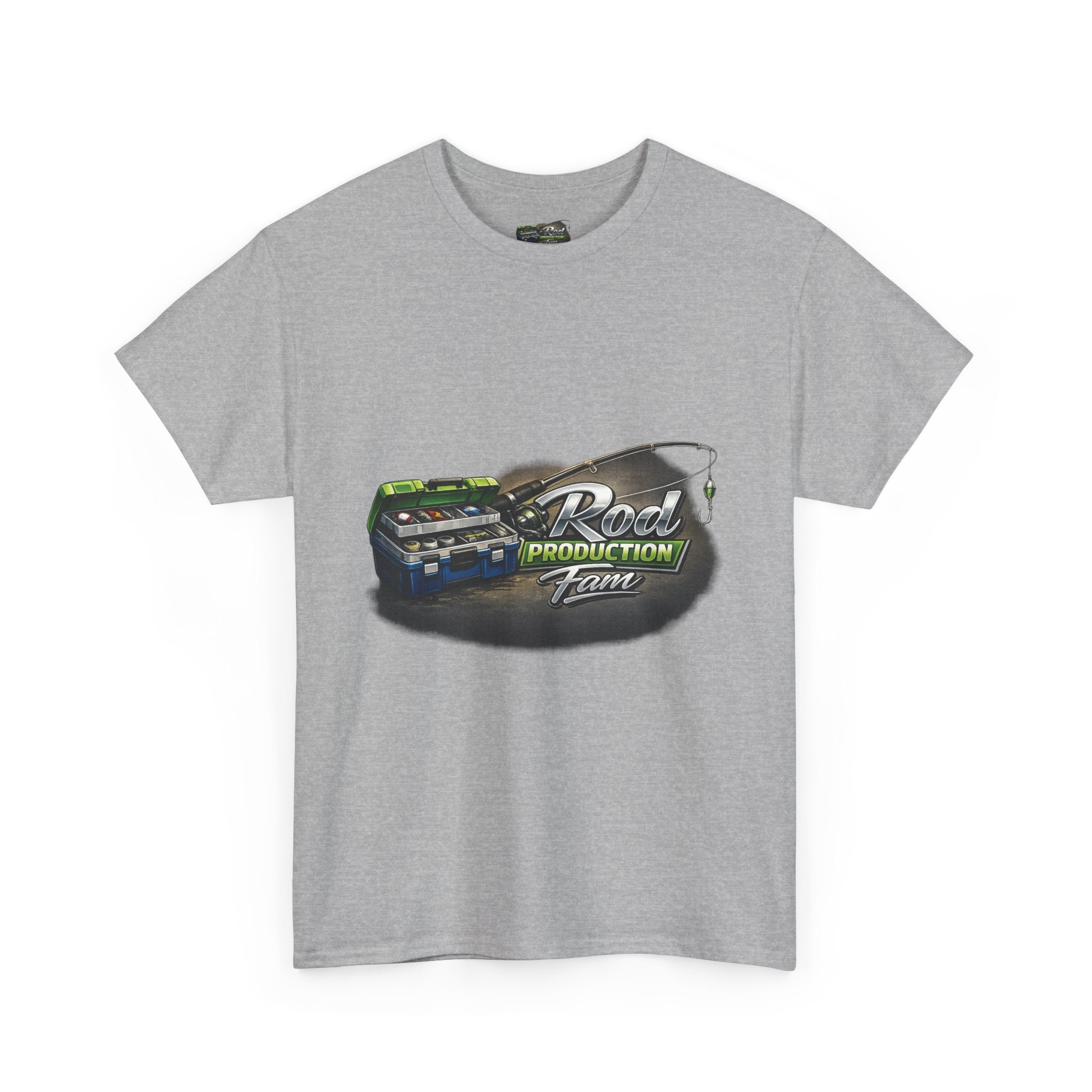 Copy of Fish Whistle Tee — “Rod Production Tee” Graphic T-Shirt