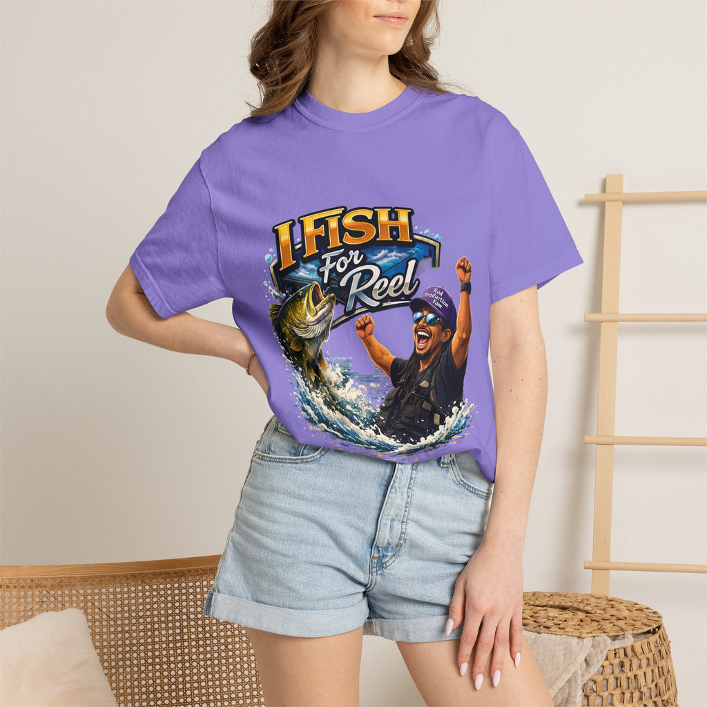 I Fish for Reel T-Shirt — Fishing Graphic Tee for WOMEN