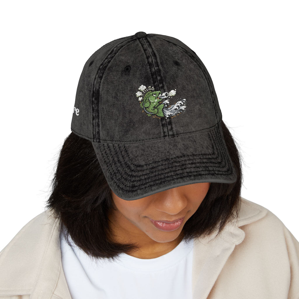 Vintage Embroidered "Fish Whistle Dre Cap"