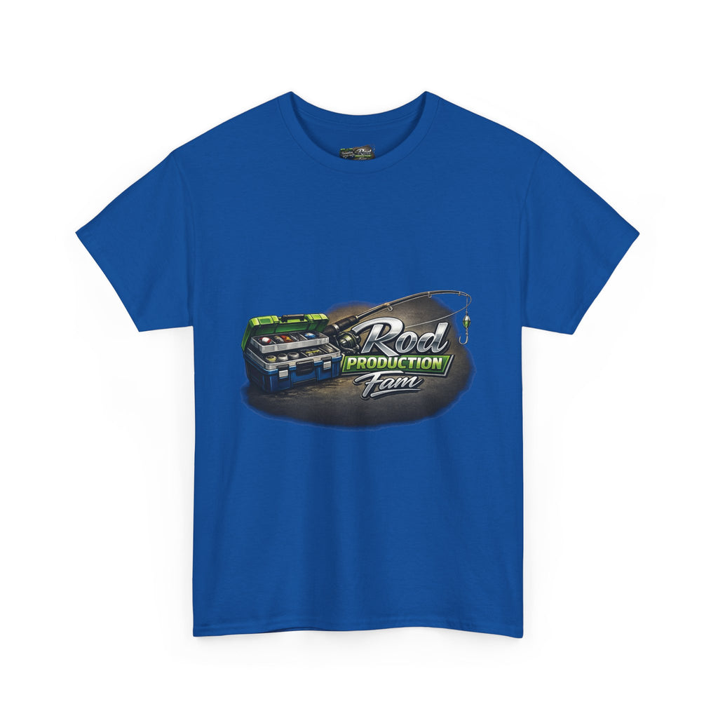 Copy of Fish Whistle Tee — “Rod Production Tee” Graphic T-Shirt