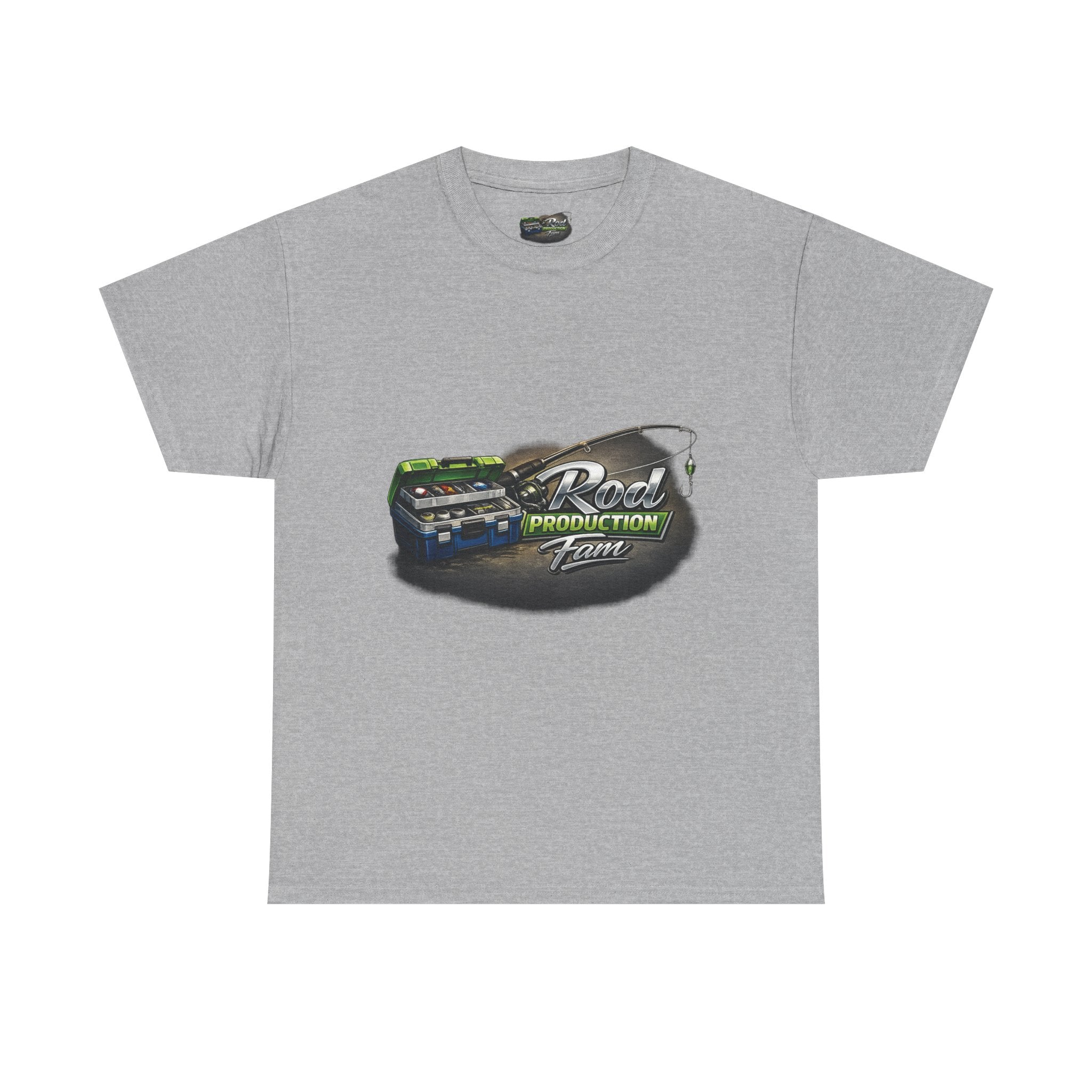 Copy of Fish Whistle Tee — “Rod Production Tee” Graphic T-Shirt