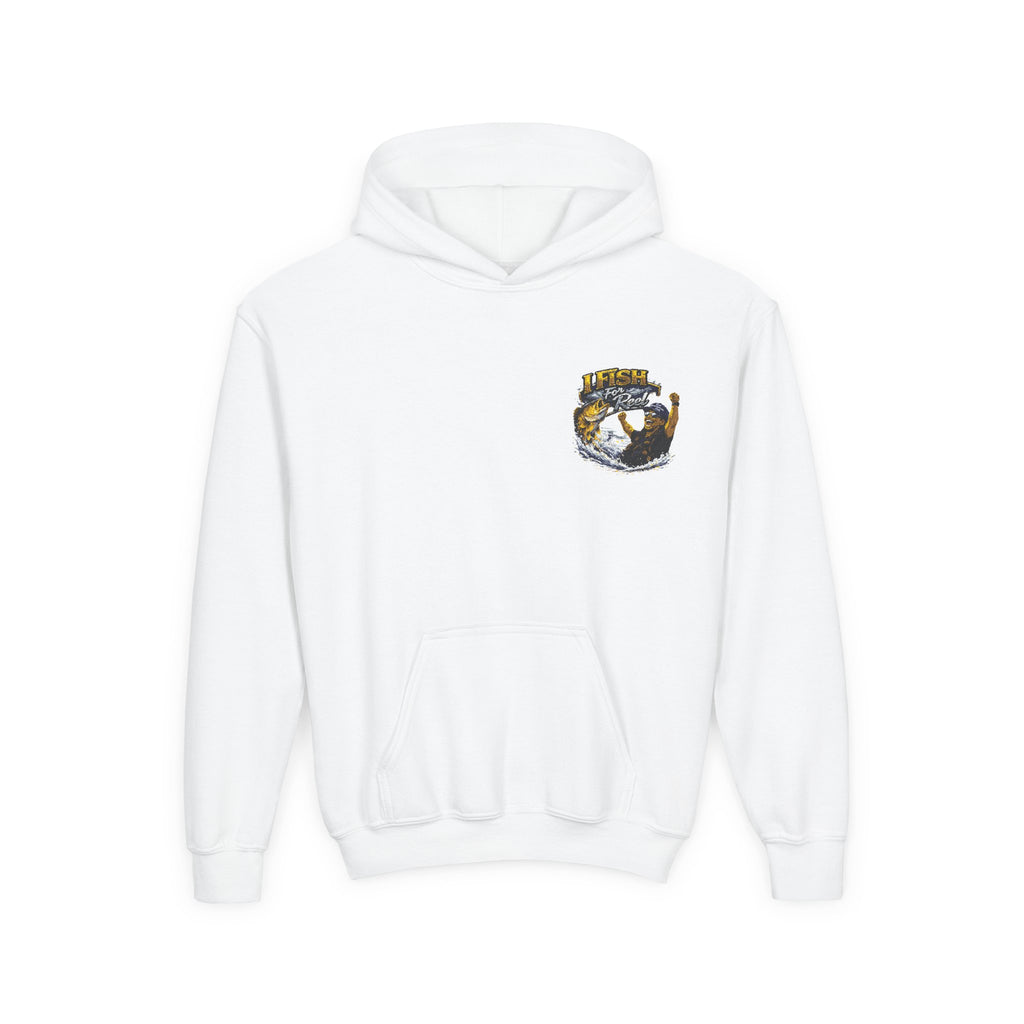 Youth Hoodie -I Fish For Reel Rod Production Hoodie