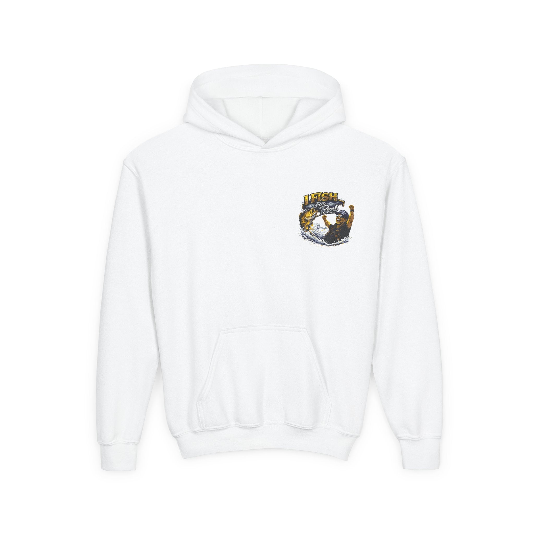 Youth Hoodie -I Fish For Reel Rod Production Hoodie