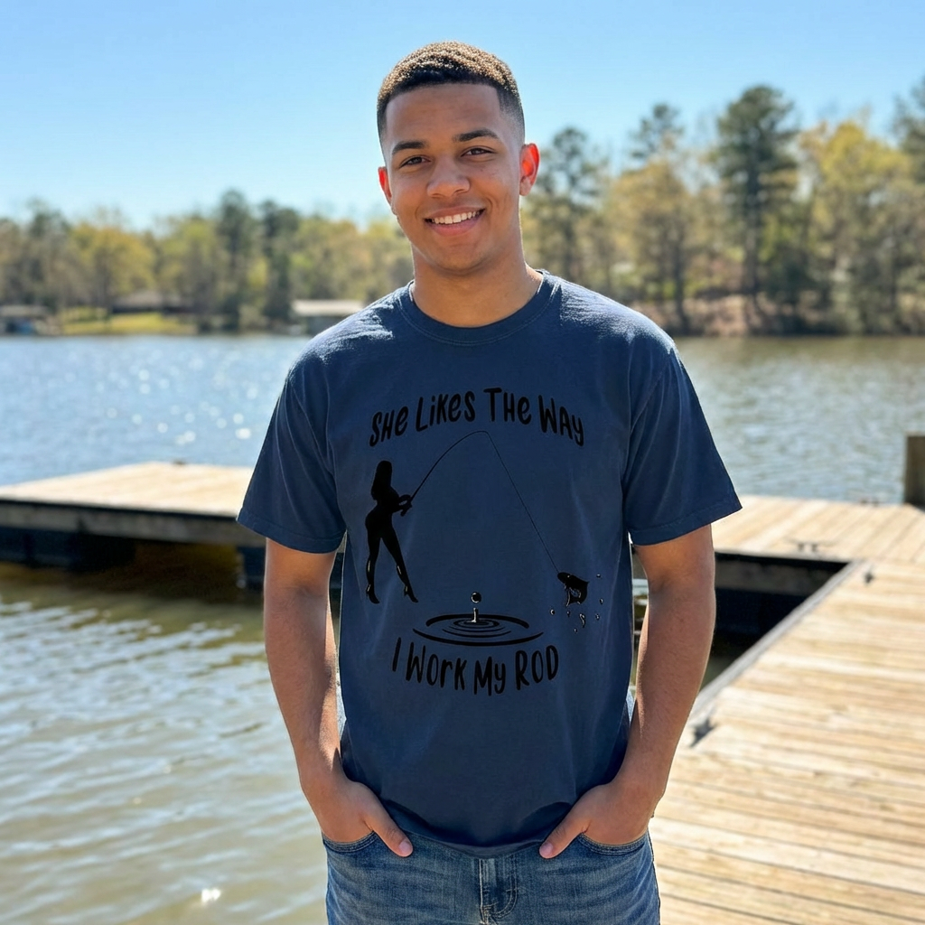 Rod Production Fam Garment-Dyed T-shirt