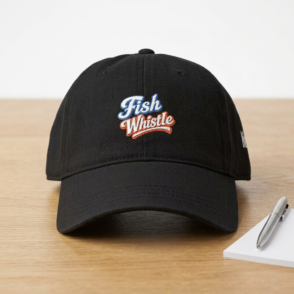 Embroidered 'Neal Fish Whistle'