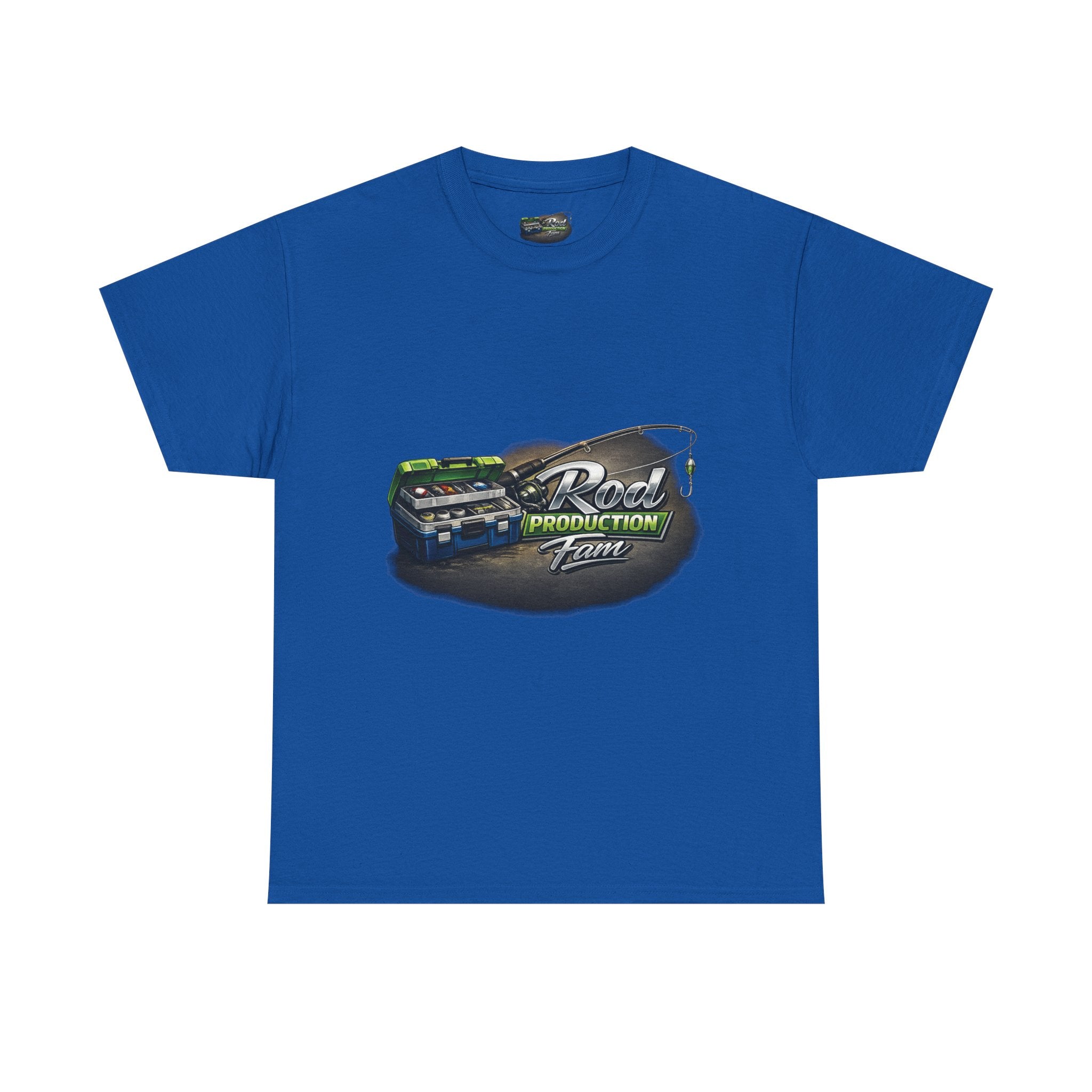 Copy of Fish Whistle Tee — “Rod Production Tee” Graphic T-Shirt