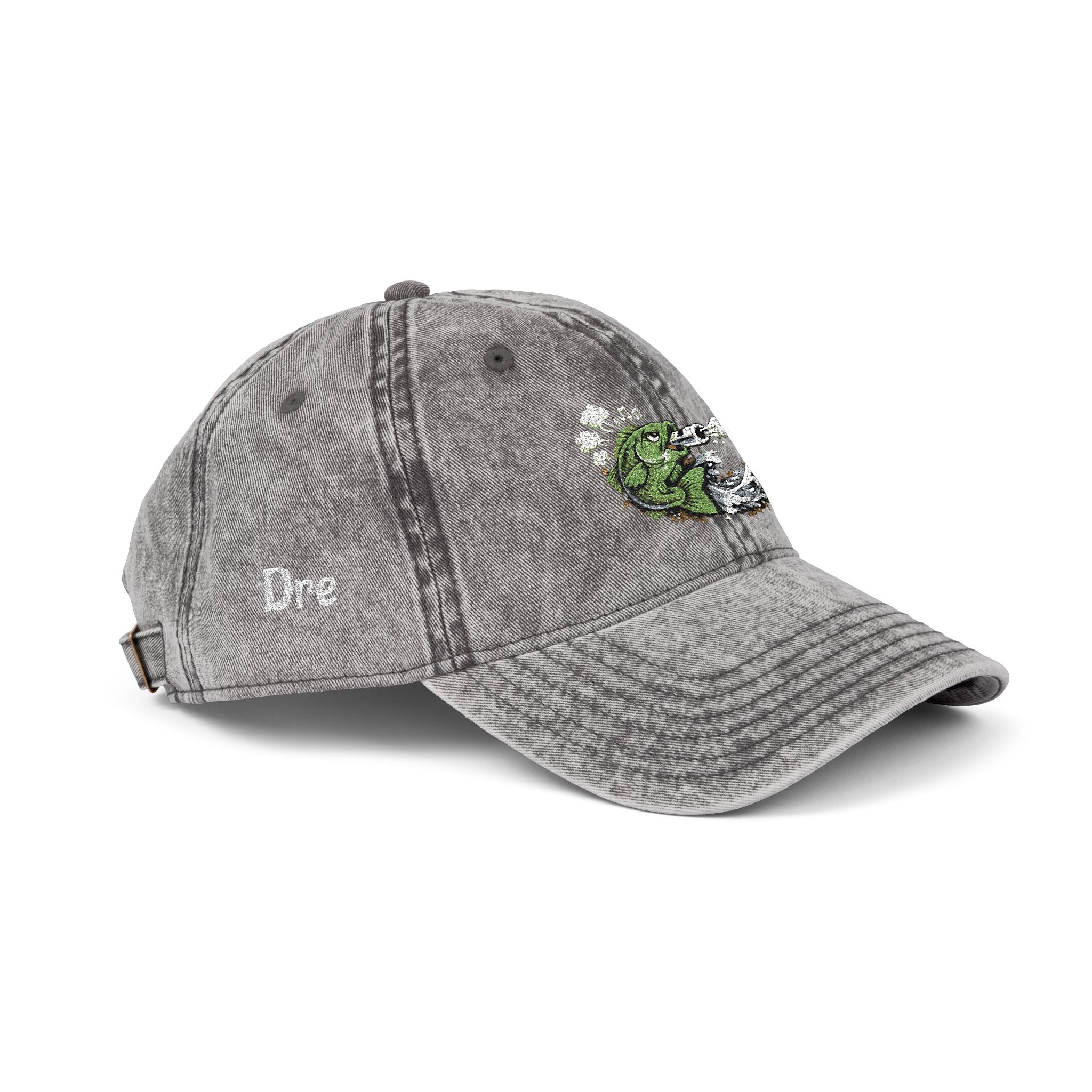Vintage Embroidered "Fish Whistle Dre Cap"