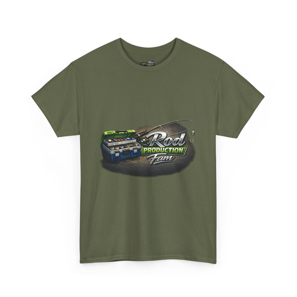 Copy of Fish Whistle Tee — “Rod Production Tee” Graphic T-Shirt