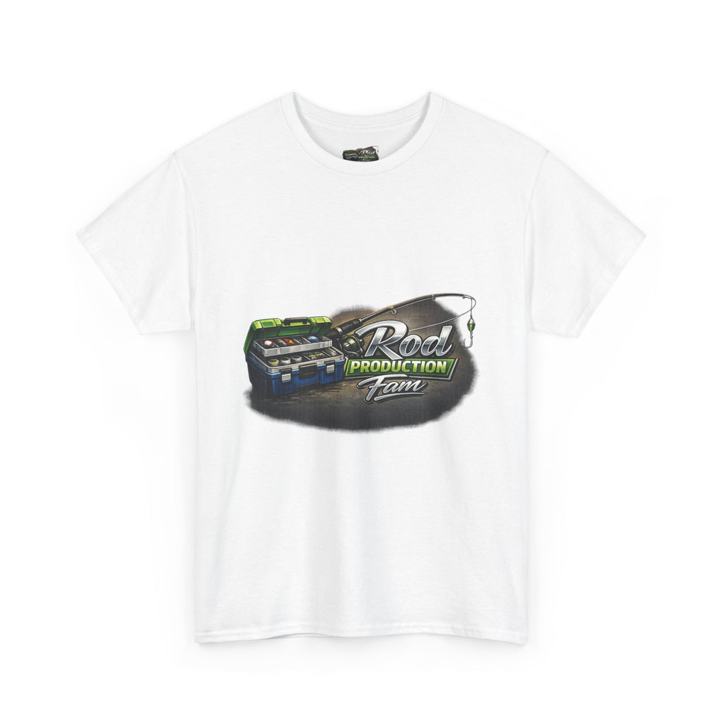 Copy of Fish Whistle Tee — “Rod Production Tee” Graphic T-Shirt
