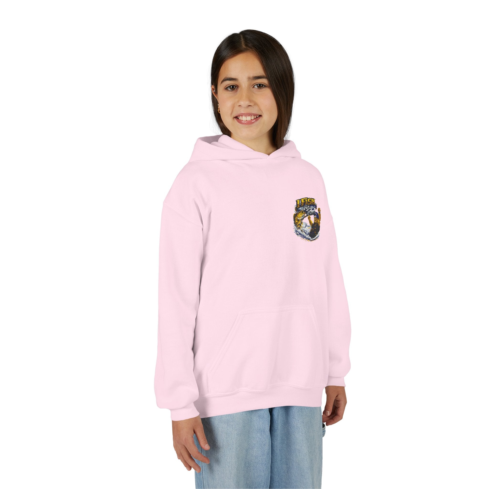 Youth Hoodie -I Fish For Reel Rod Production Hoodie