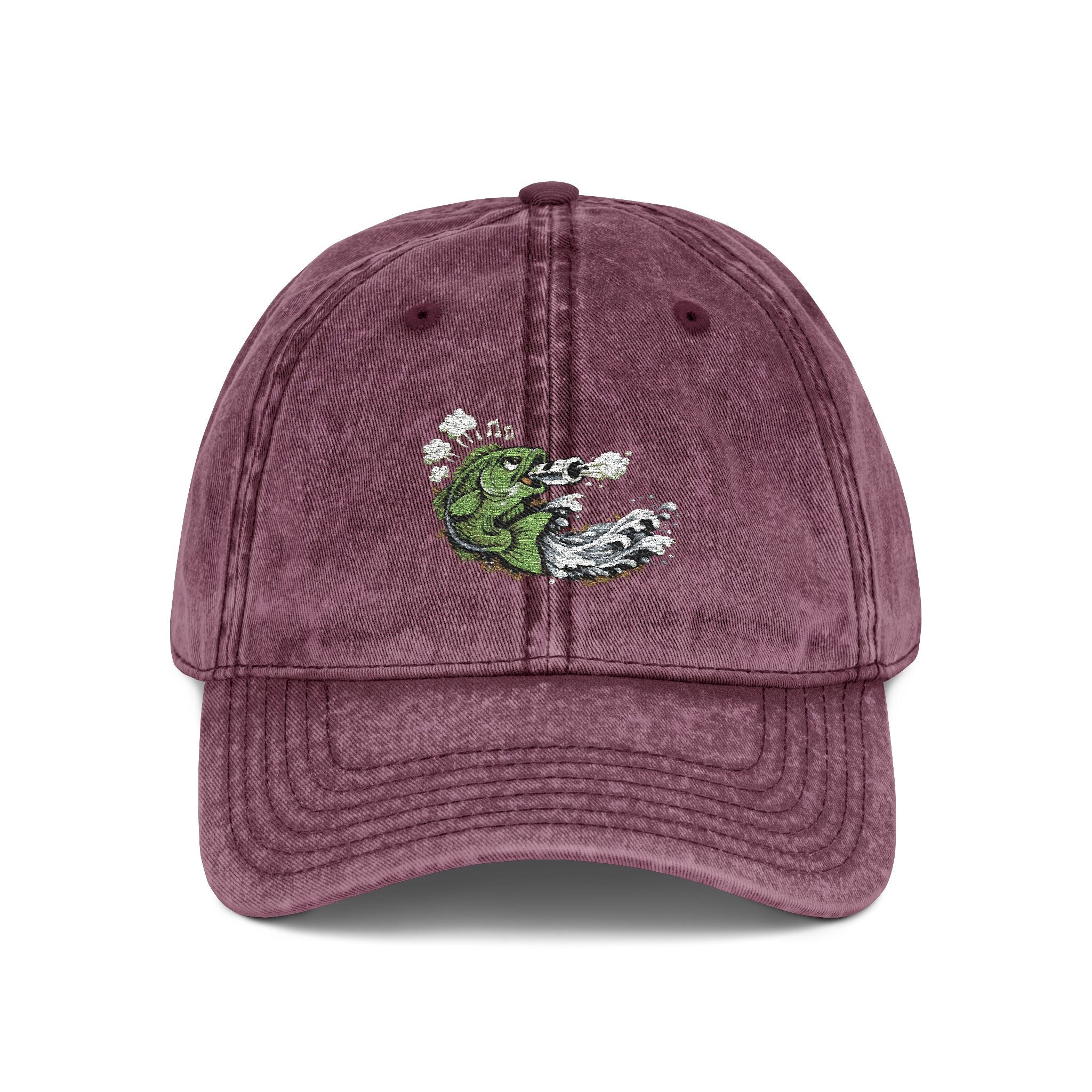 Vintage Embroidered "Fish Whistle Dre Cap"