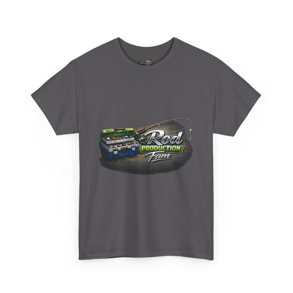 Copy of Fish Whistle Tee — “Rod Production Tee” Graphic T-Shirt