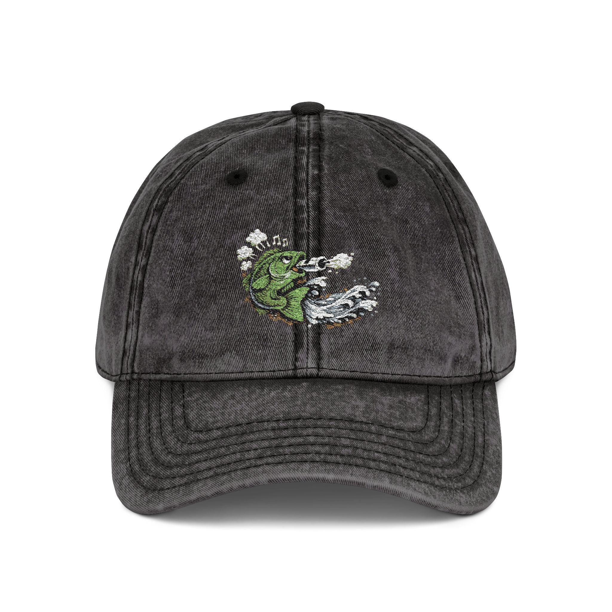 Vintage Embroidered "Fish Whistle Dre Cap"