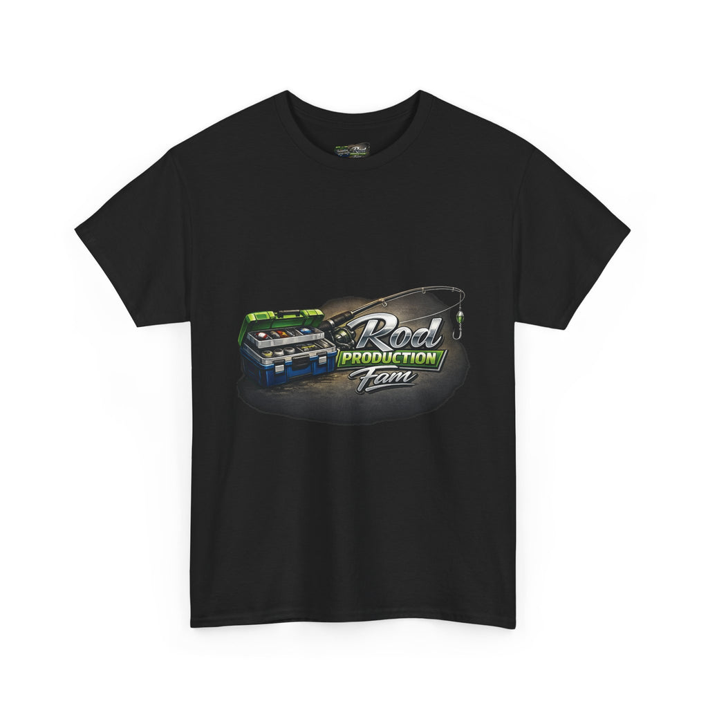 Copy of Fish Whistle Tee — “Rod Production Tee” Graphic T-Shirt