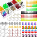 180Pcs DIY Spinner Rig for Bass, Salmon, Walleye Lure