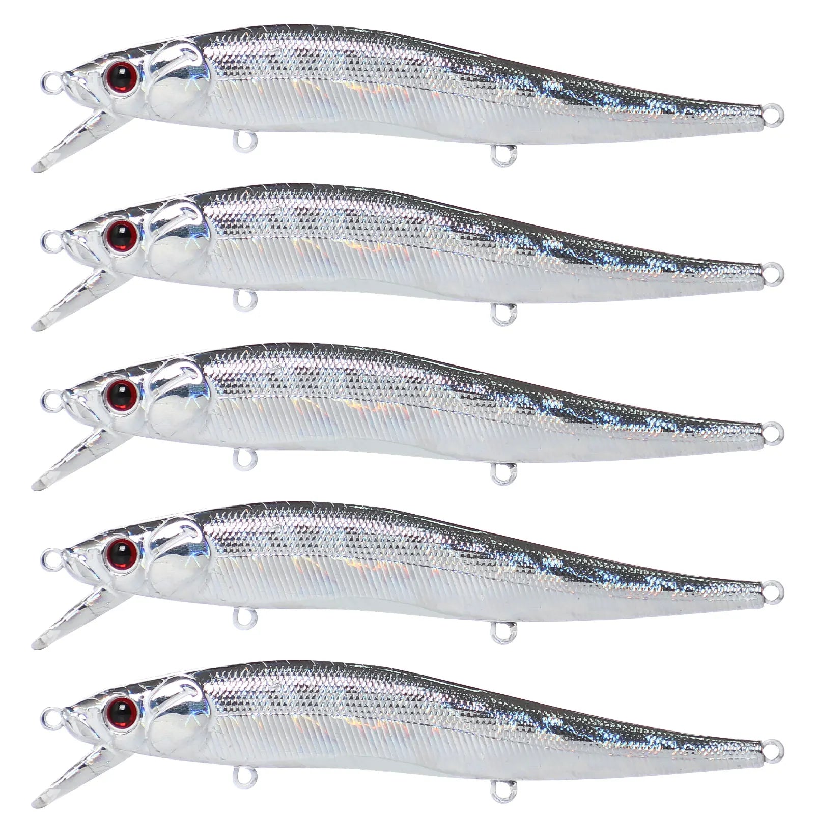 Fishing Baits Unpainted Blank Hard Lures DIY Crankbaits Minnows Popper VIB Pencil Transparent Artificial Baits Set