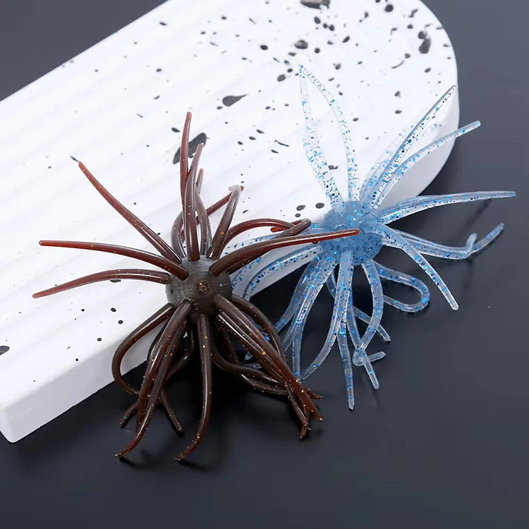 NEW 2.5g/8.7g Fishing Lure Sea Urchin Lures Soft Bait Silicone Baits for Bream Bass