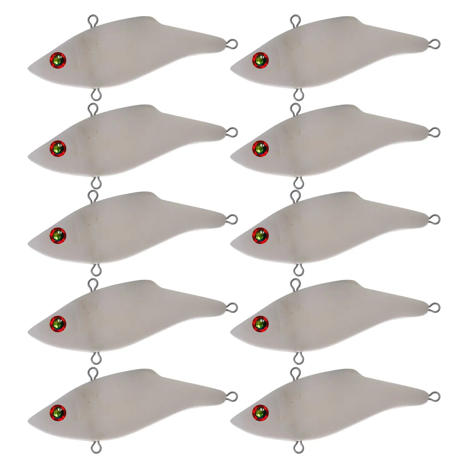 Fishing Baits Unpainted Blank Hard Lures DIY Crankbaits Minnows Popper VIB Pencil Transparent Artificial Baits Set