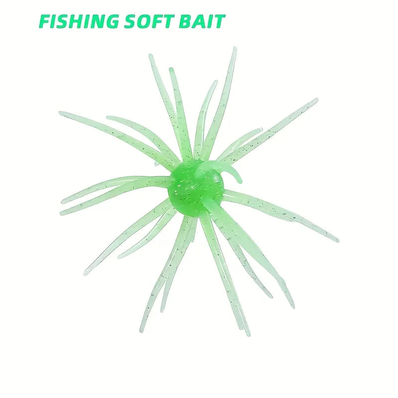 NEW 2.5g/8.7g Fishing Lure Sea Urchin Lures Soft Bait Silicone Baits for Bream Bass